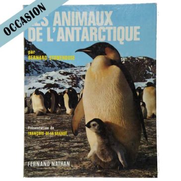 Couverture livre les animaux de l'antarctique