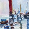 Marine à l'huile