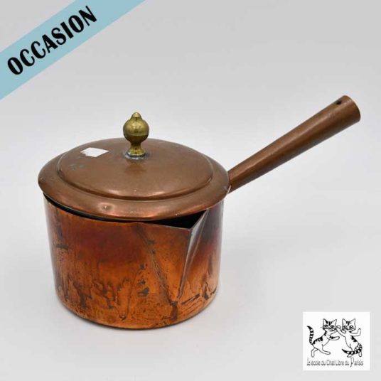 Casserole en cuivre La boutique solidaire