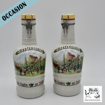 Bouteilles de bière en céramique