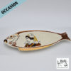 Plat en forme de poisson